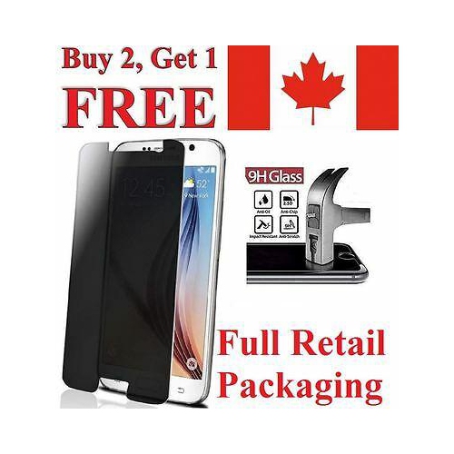 For Samsung Galaxy S7 S8 Plus Case - Ultra Thin 360 Hard Cover + Tempered Glass