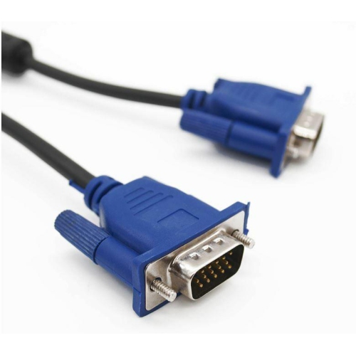 VGA to VGA Cable Male To Male 1.5m SVGA Monitor Cord Blue Plug for PC Computer