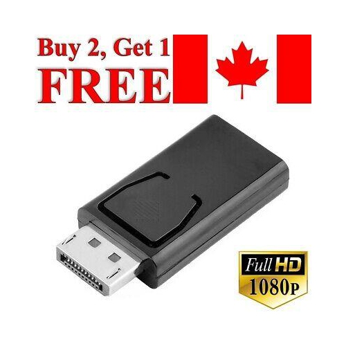 Display port – Convertisseur d’adaptateur DP à HDMI pour PC vers projecteur de moniteur de télévision