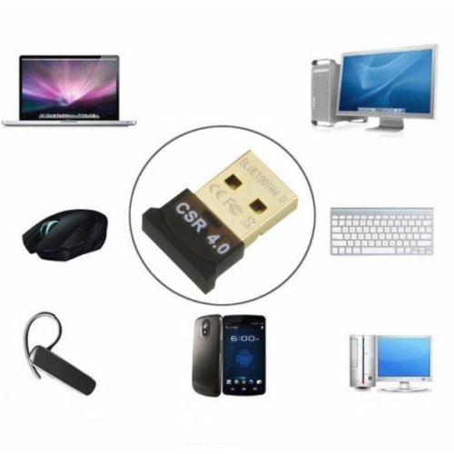 USB 4.0 Bluetooth Adapter Receiver Wireless Dongle for Windows Computer Laptop
