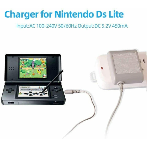 Nintendo DS Lite Wall Charger NDSL Power Travel Adapter US Plug