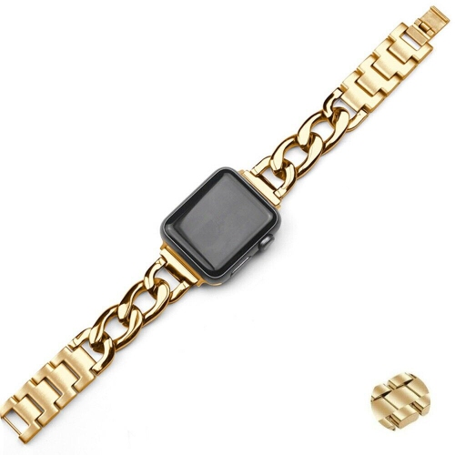 Bracelet à maille en acier inoxydable pour Apple Watch Series 6 se 5 4 3 2 1