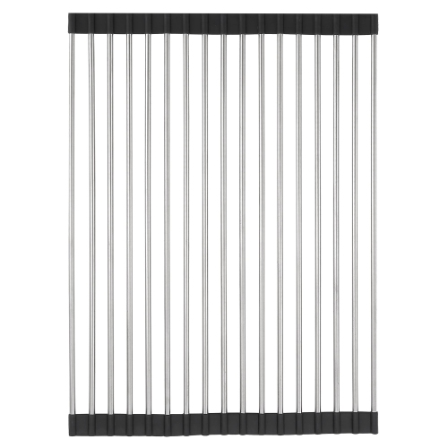 Ancona 32" Single Bowl Undermount Kitchen Sink with Grid and Roll-Up Mat in PVD Gunmetal