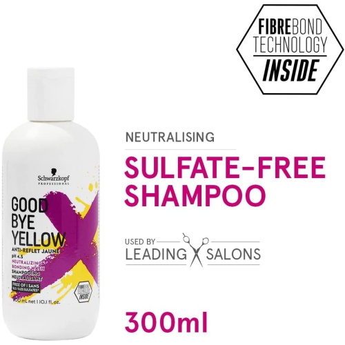 SCHWARZKOPF GOODBYE YELLOW SHAMPOO 300ML