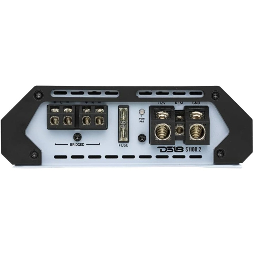 DS18 S-1100.2/SL 2-Channel Amplifier, 1100 Watt Max