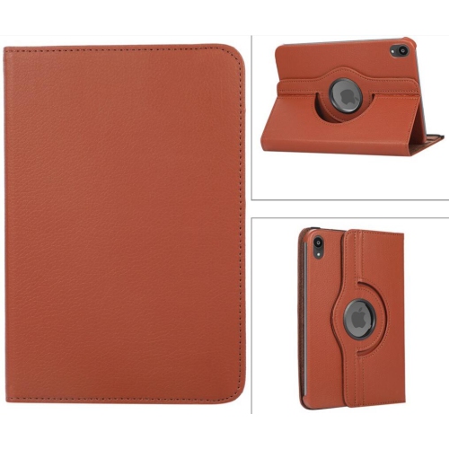 KEEGUARD  Case for Ipad Mini 6 6 Gen 2021 8.3 " Rotating Smart Pu Leather Cover In Brown