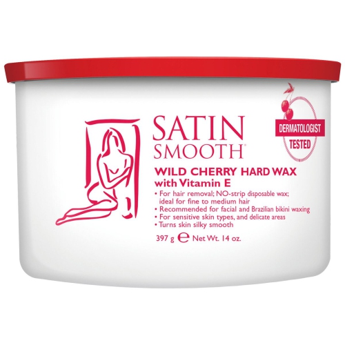 SATIN SMOOTH WILD CHERRY HARD WAX 14OZ - SSW14CHG