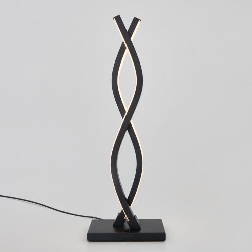 Artika Lampe de table à DEL Wave, noir