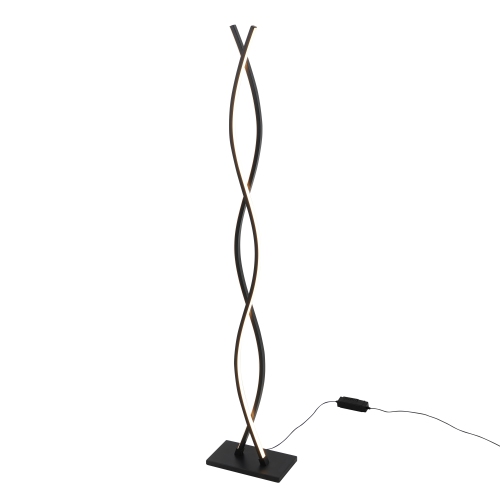 Artika Wave Integrated LED Floor Lamp (FLR-WA-BL), Black | Best Buy Canada