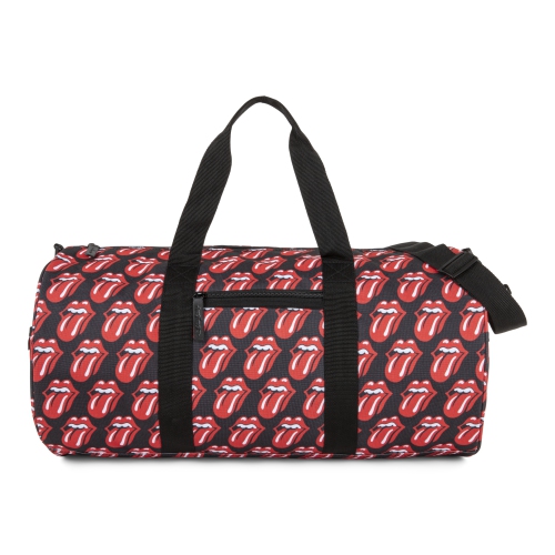 The Rolling Stones - The Core Collection - Duffle Bag with adjustable and removable crossbody strap - Black - Red