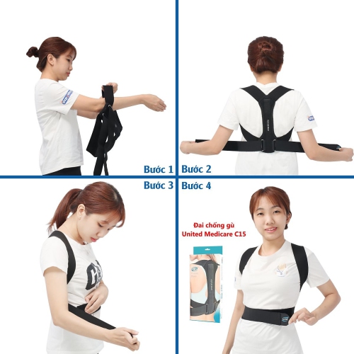 Posture Corrector for Women and Men, Adjustable upper back straightener posture corrector and Providing Pain Relief from Neck, Shoulder, and Upper