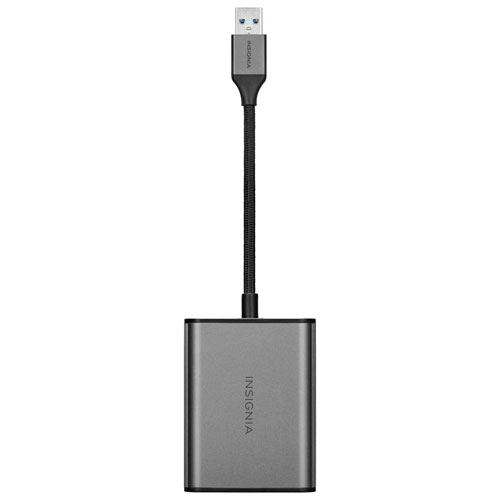 Adaptateur USB 3.0 à HDMI d'Insignia - Noir