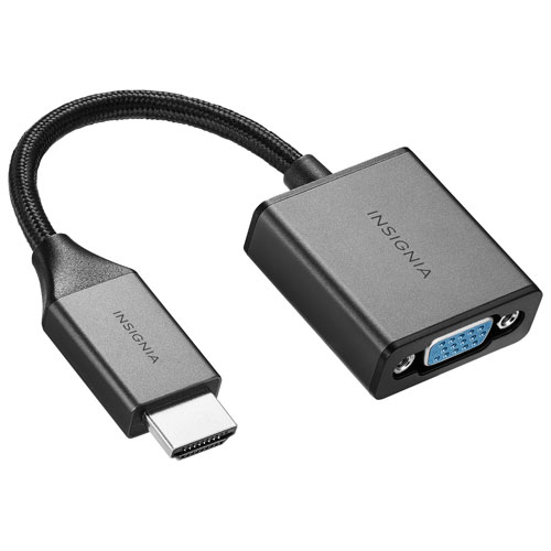Insignia HDMI to VGA Adapter - Black