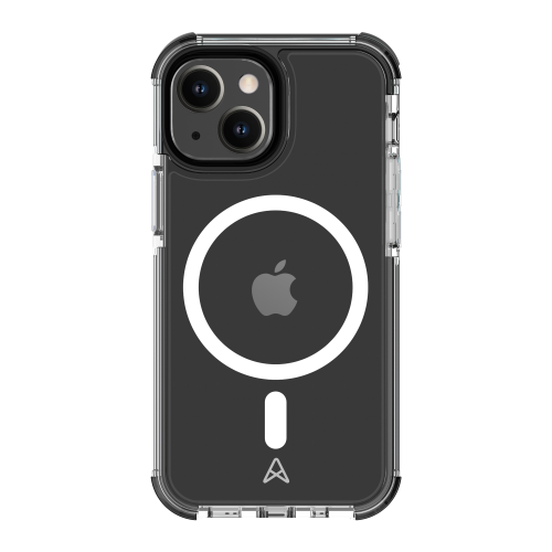 AXS PROShield Plus MagSafe Compatible Drop-tested Clear Case for Apple iPhone 13 | Black
