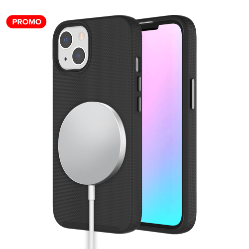 AXS PROTech MagSafe Compatible Dual-layered Anti-Shock Case with Raised Lips and Military-Grade Durability for Apple iPhone 13