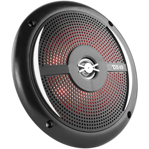 Haut-parleur nautique mince à 2 voies DS18 NXL-6SL/BK 6,5 po