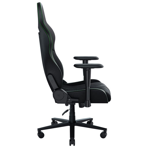 Razer Enki X Ergonomic High-Back Faux Leather Gaming Chair - Black/Green