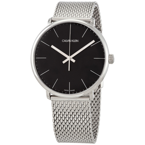 CALVIN KLEIN High Noon Quartz Black Dial Men's Watch K8M21121