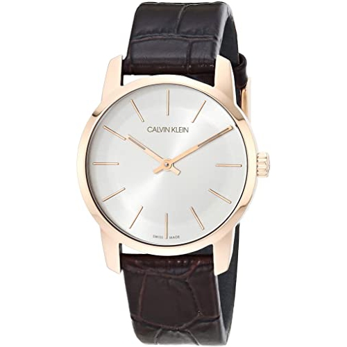 CALVIN KLEIN City Quartz Silver Dial Ladies Watch K2G23620