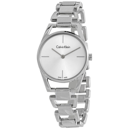 CALVIN KLEIN Dainty Quartz Silver Dial Ladies Watch K7L23146