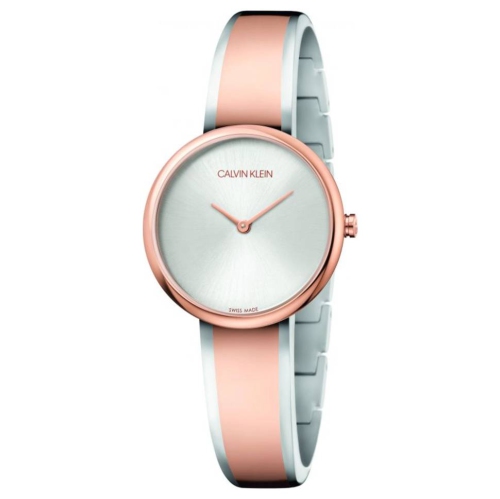 CALVIN KLEIN Seduce Quartz Silver Dial Ladies Watch K4E2N61X