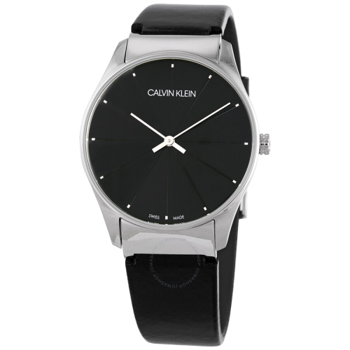CALVIN KLEIN Classic Quartz Black Dial Ladies Watch K4D211CY