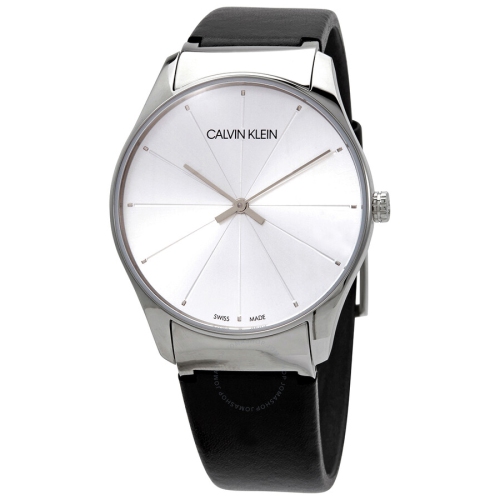 CALVIN KLEIN Classic Quartz Silver Dial Ladies Watch K4D211C6