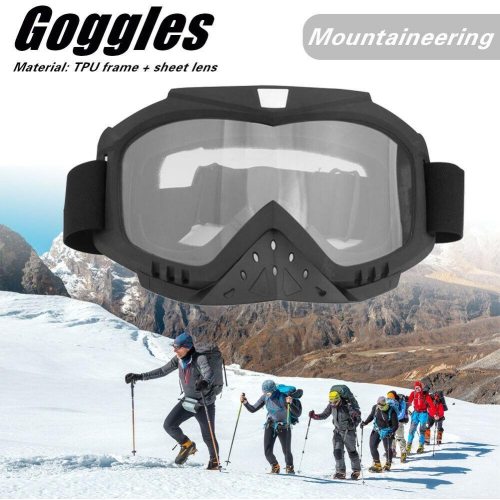 Windproof Motorcycle Goggles Skiing Cycling Motocross Glasses