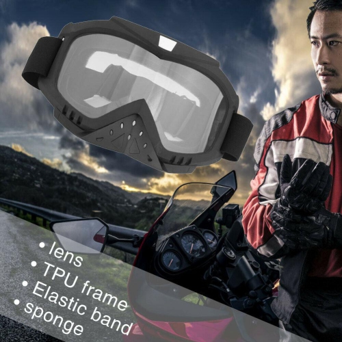 Windproof Motorcycle Goggles Skiing Cycling Motocross Glasses