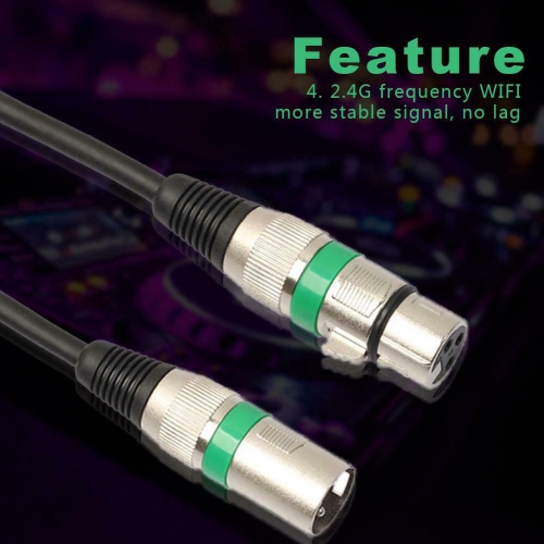XLR 3Pin Male to XLR 3Pin Female Microphone Audio Cable Adapter Wire