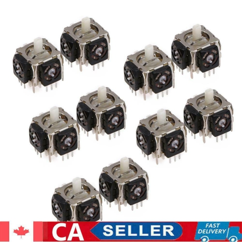 10X Replacement 3D Analog Joystick Axis Sensor 3 Pin for Playstation 3 PS3