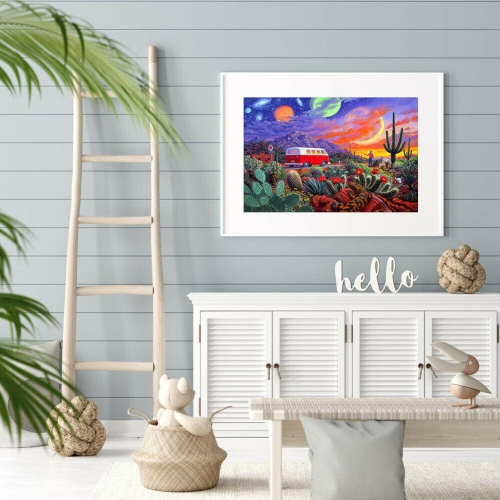 5D DIY Diamond Painting Car Plants Full Round Drill Mosaic Drawing Wall Art