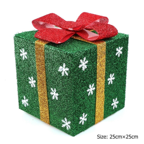 Christmas Gift Packing Box Cookies Candy Cake Dessert Gift Box (Green)
