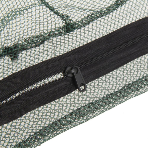 Folding Fishing Net Fish Shrimp Minnow Crab Baits Cast Mesh Trap