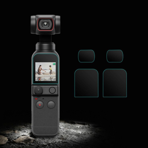 Ensemble de 2 protecteurs d’écran en verre trempé pour caméra à cardan Pocket 2 de DJI