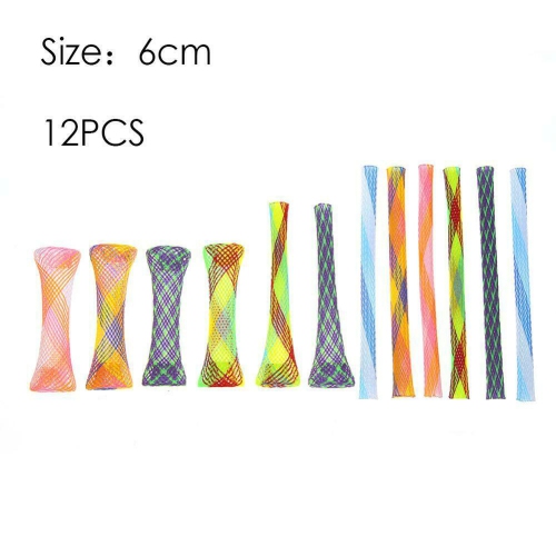 12pcs Plastic Flexible Colorful Cat Spring Toys Pet Interactive Playing Toy