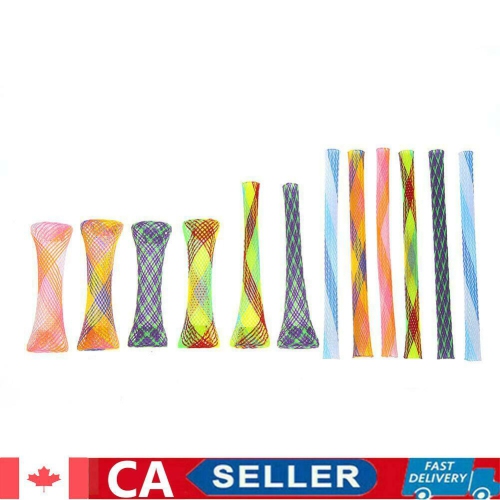 12pcs Plastic Flexible Colorful Cat Spring Toys Pet Interactive Playing Toy
