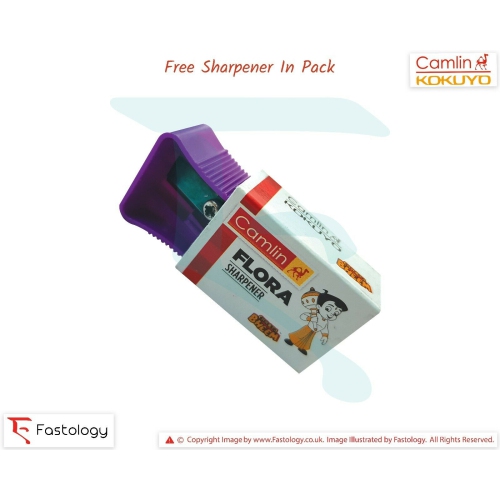 ISTAR Wood Cased Graphite School Pencils, Pack of 10, Bulk, Pre-Sharpened with Ruler and Sharpener, Office Supplies For Exams, School, Office,