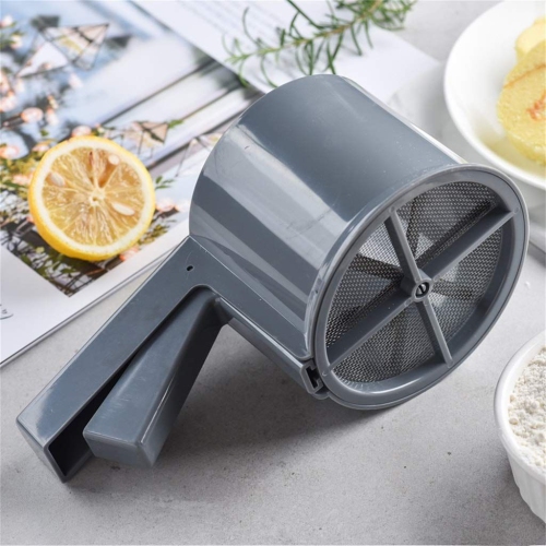 ISTAR Flour Sifter, Operated Flour Sifter, Handheld Sieve Flour Strainer, Fine Kitchen Cooking, Sieve Tools for Cooking/Pastry Baking Kitchen Utensil