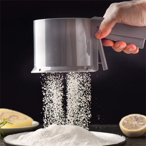 ISTAR Flour Sifter, Operated Flour Sifter, Handheld Sieve Flour Strainer, Fine Kitchen Cooking, Sieve Tools for Cooking/Pastry Baking Kitchen Utensil