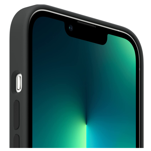 Silicon Protective Case for iPhone 13 Mini - Black