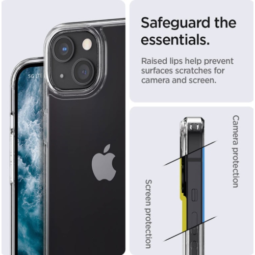 Crystal Clear Slim Protective Case for iPhone 13