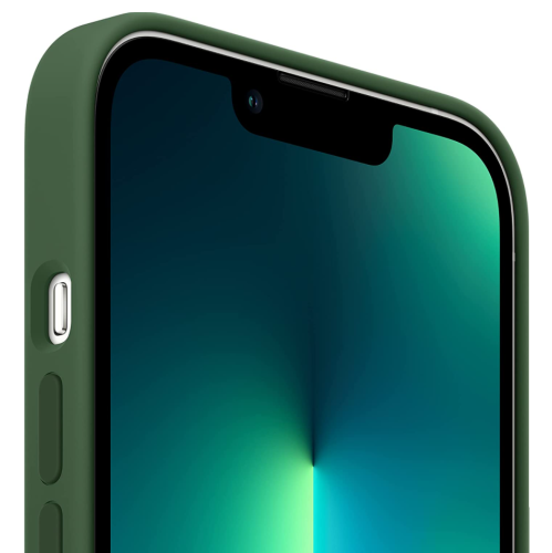 Silicon Protective Case for iPhone 13 - GREEN