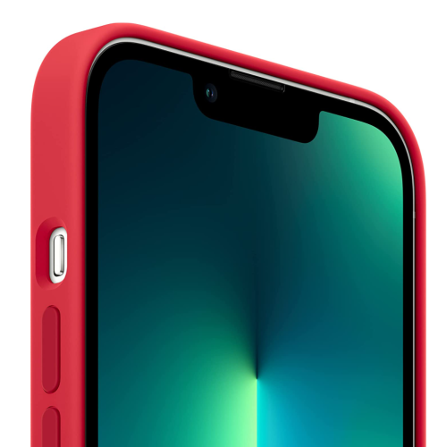 Silicon Protective Case for iPhone 13 PRO MAX - RED