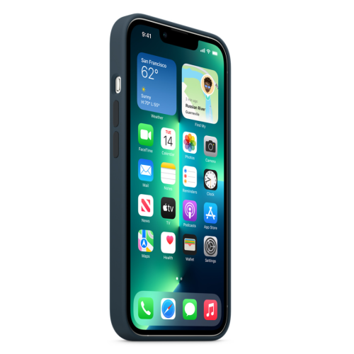 Silicon Protective Case for iPhone 13 - Navy