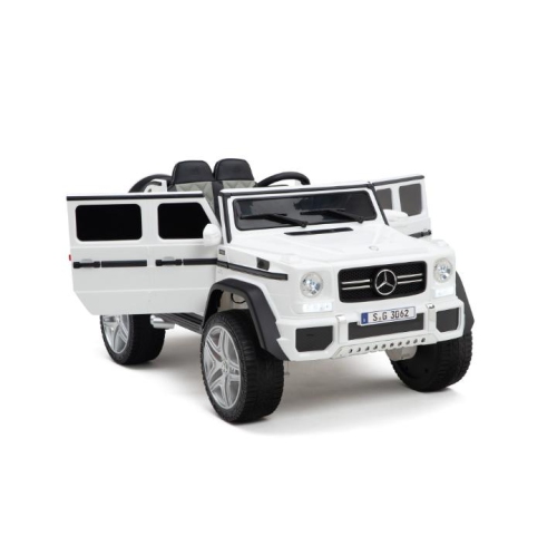 KidsVIP Kids Ride on Mercedes Benz Maybach G650 12 V électrique 4x4 à TI alimenté par batterie : Roues en caoutchouc, 1 siège en cuir,