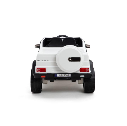 KidsVIP Kids Ride on Mercedes Benz Maybach G650 12 V électrique 4x4 à TI alimenté par batterie : Roues en caoutchouc, 1 siège en cuir,