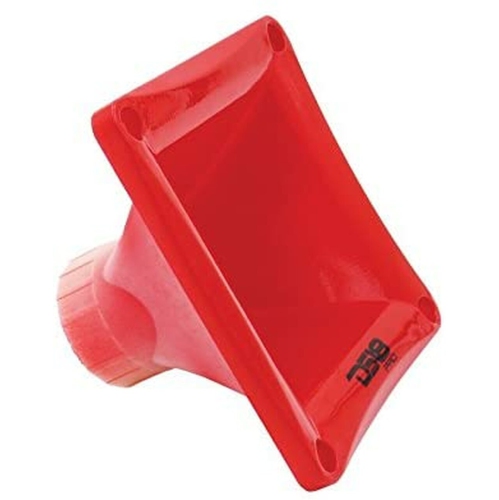 DS18 PRO-H44/RD Red Universal Square Driver Tweeter Horn Body Easy Twist On/Off Installation