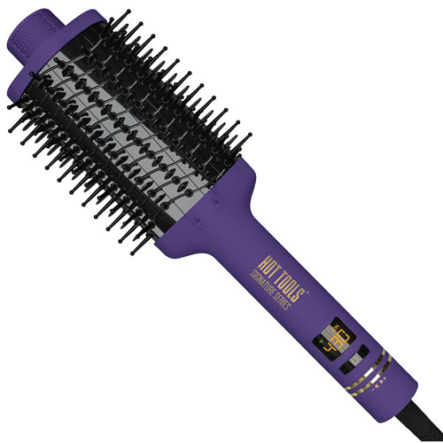Hot Tools Ultimate Heated Ionic Brush Styler - Purple/Black