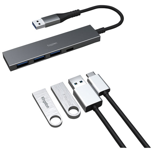 Kopplen USB 3.0 4-in-1 Multi Hub